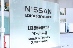 Nissan signage and logo